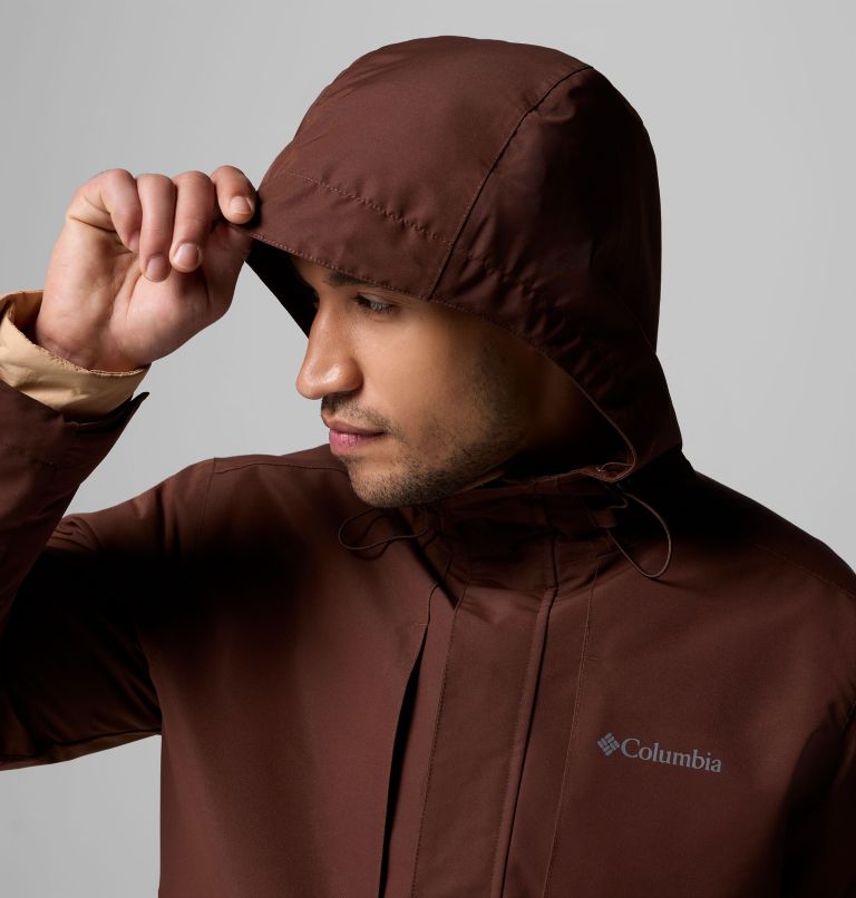 Men's Landroamer Shirt Jacket Interchange, Color: Tobacco, image 8