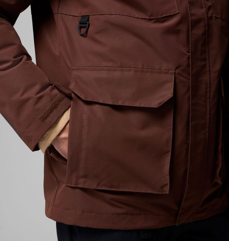 Men's Landroamer Shirt Jacket Interchange, Color: Tobacco, image 10