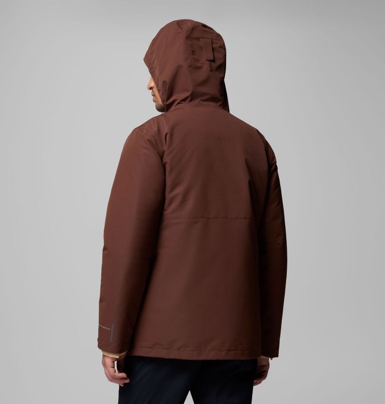 Men's Landroamer Shirt Jacket Interchange, Color: Tobacco, image 3