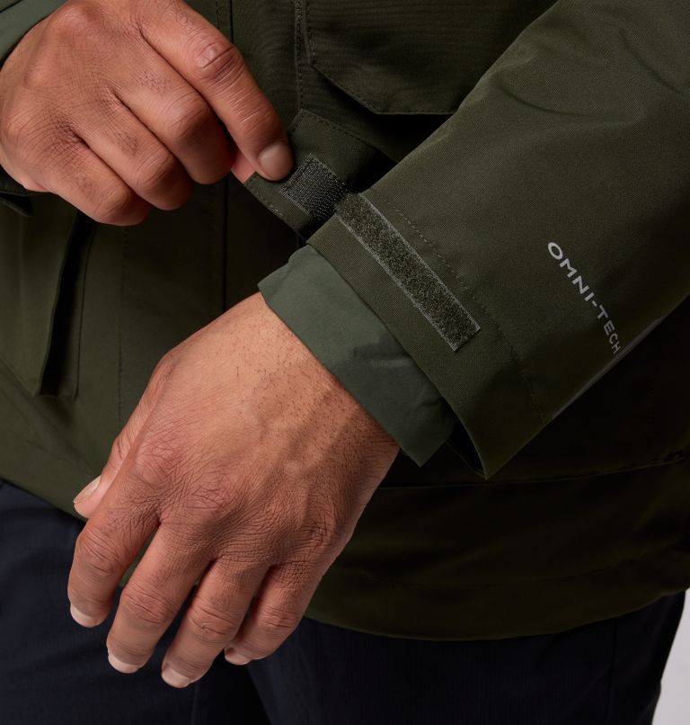 Men's Landroamer Shirt Jacket Interchange, Color: Greenscape, image 9