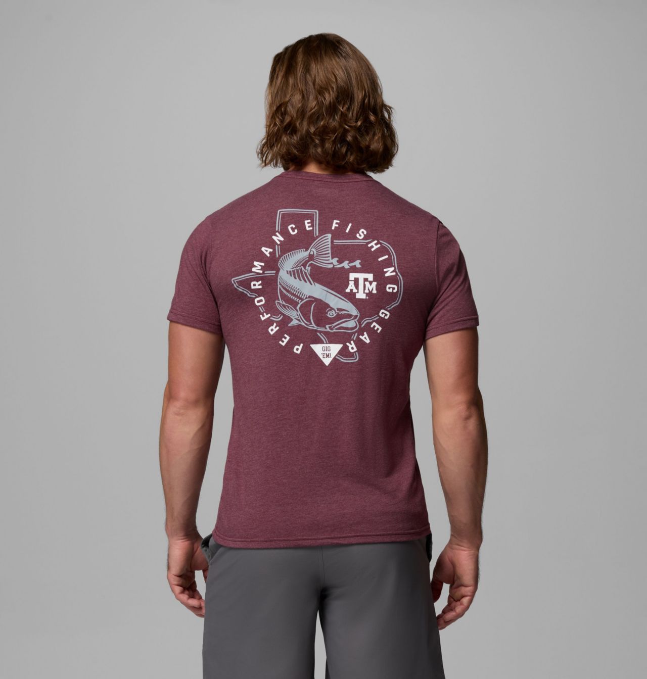 Men's Collegiate PFG™ Short Sleeve Shirt - Texas A&M 3