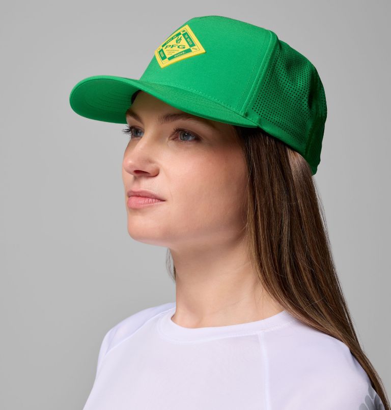 Collegiate PFG Elite 3D Stretch Snap Back, Color: UO - Fuse Green, image 5