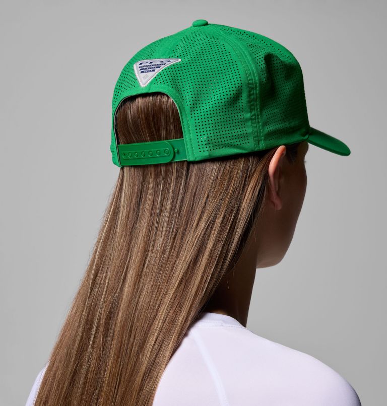 Collegiate PFG Elite 3D Stretch Snap Back, Color: UO - Fuse Green, image 6