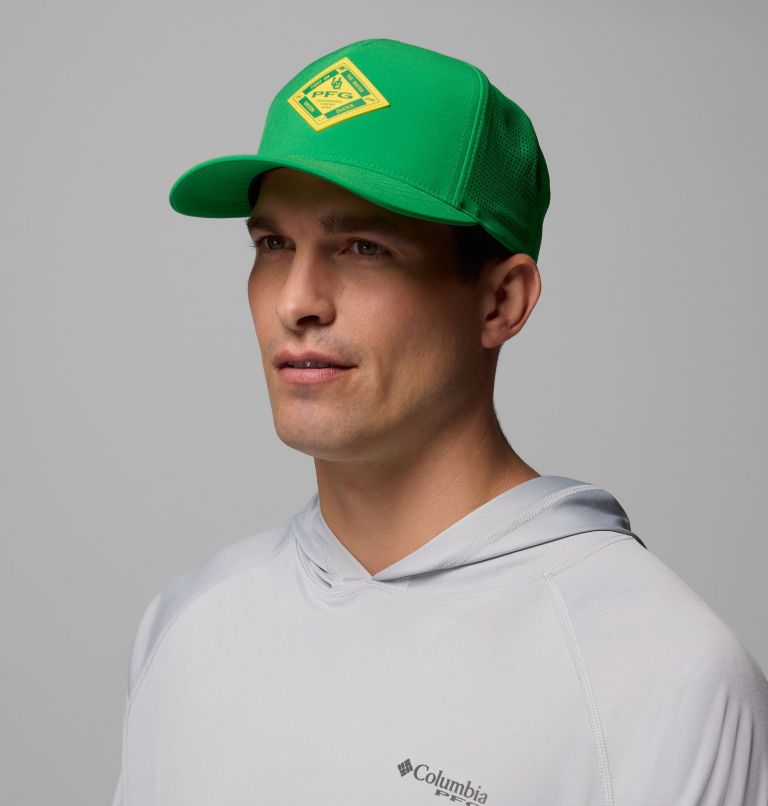 Collegiate PFG Elite 3D Stretch Snap Back, Color: UO - Fuse Green, image 3
