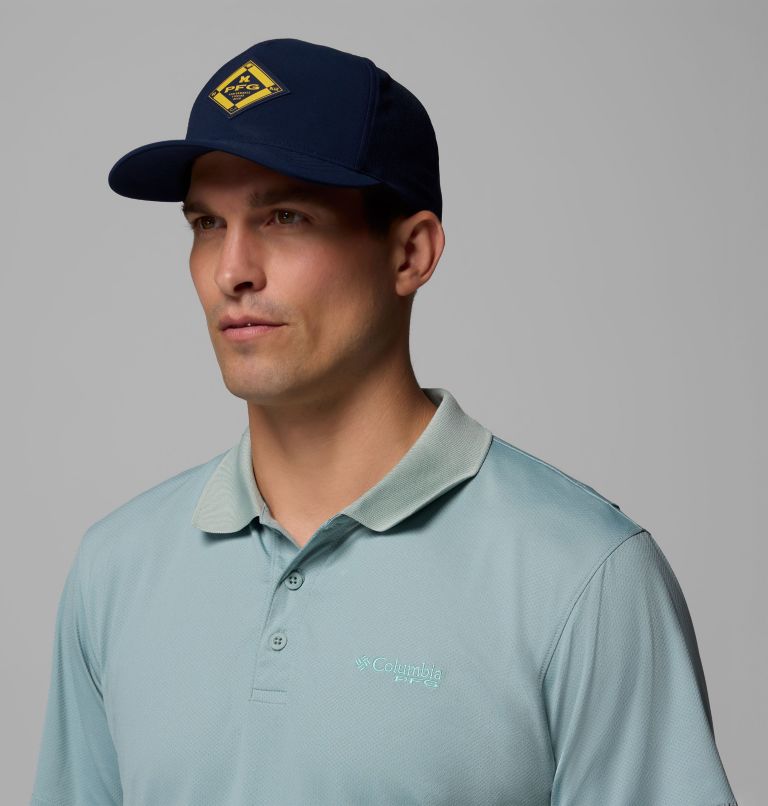 Collegiate PFG Elite 3D Stretch Snap Back, Color: UM - Collegiate Navy, image 3