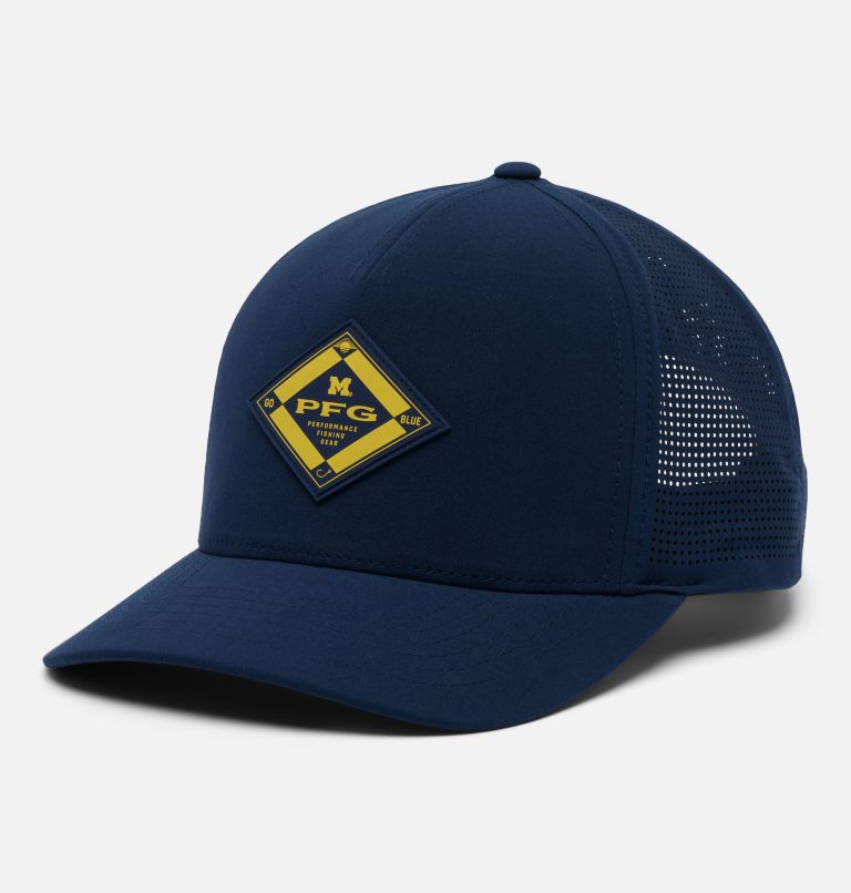 Collegiate PFG Elite 3D Stretch Snap Back, Color: UM - Collegiate Navy, image 1