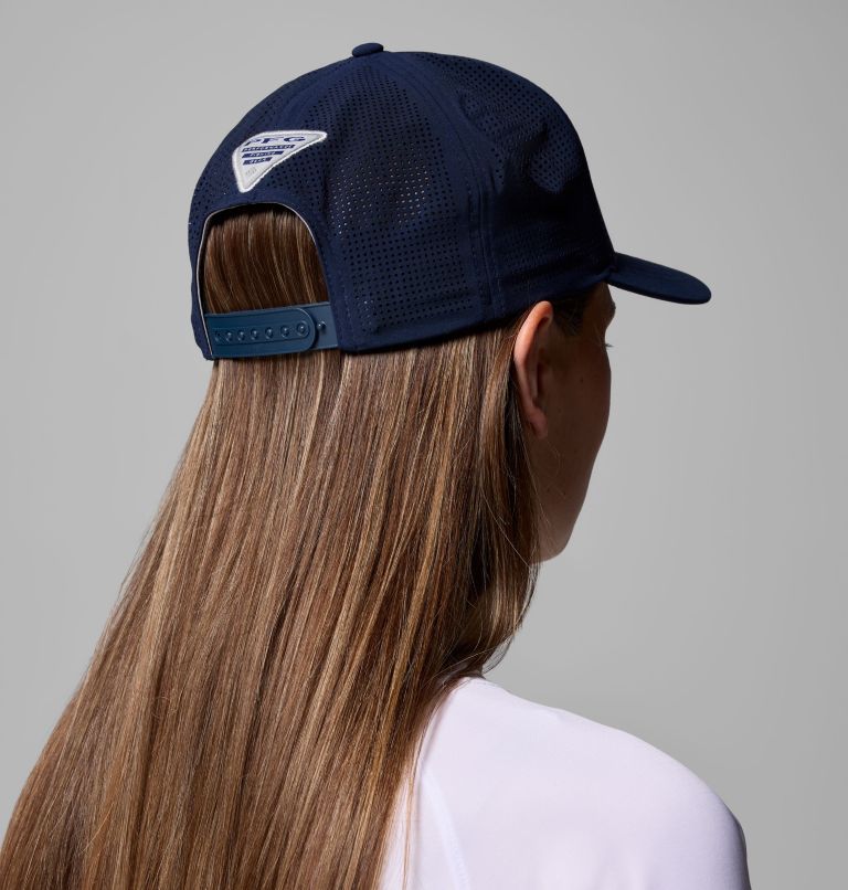 Collegiate PFG Elite 3D Stretch Snap Back, Color: WV - Collegiate Navy, image 6