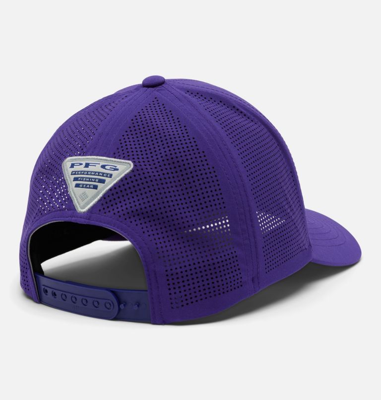 Collegiate PFG Elite 3D Stretch Snap Back, Color: LSU - Vivid Purple, image 2