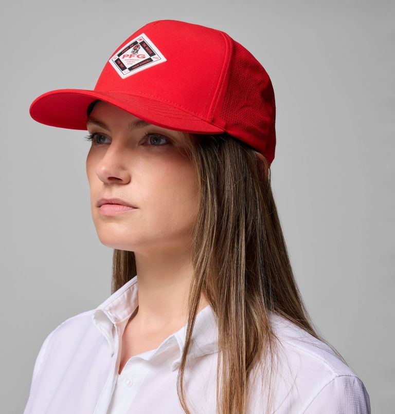 Collegiate PFG Elite 3D Stretch Snap Back, Color: UGA - Bright Red, image 5