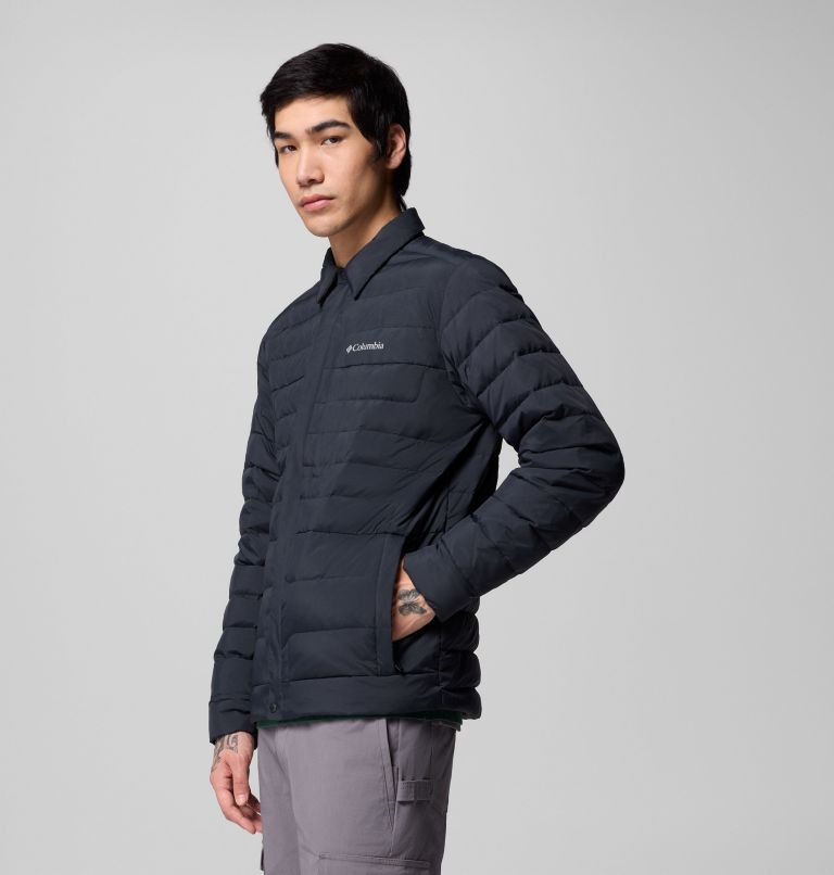 Men's Street Heights Shirt Jacket, Color: Black, image 3