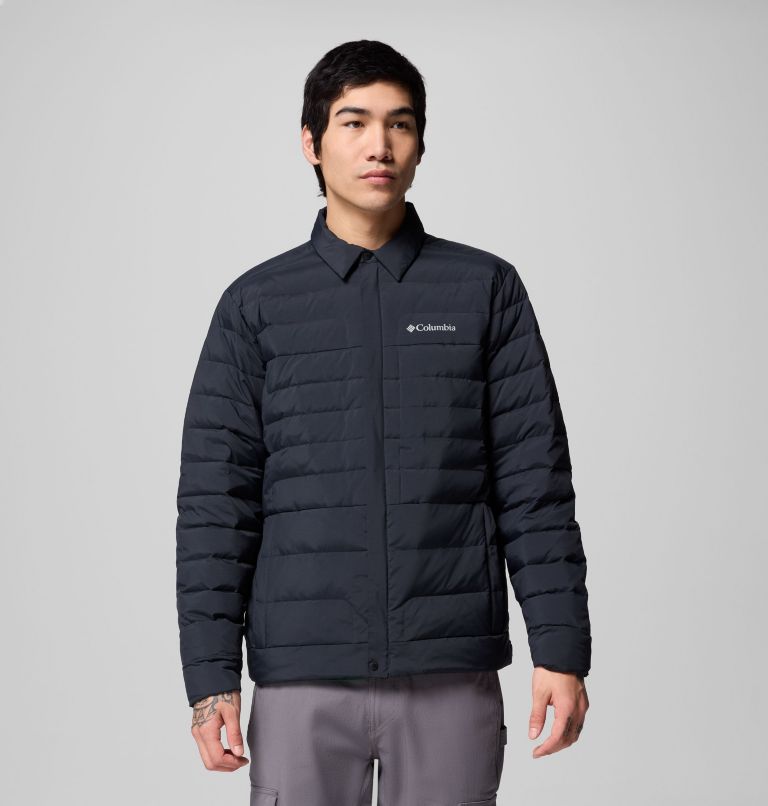 Men's Street Heights Shirt Jacket, Color: Black, image 4