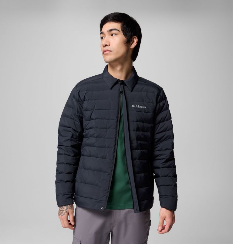 Men's Street Heights Shirt Jacket, Color: Black, image 7