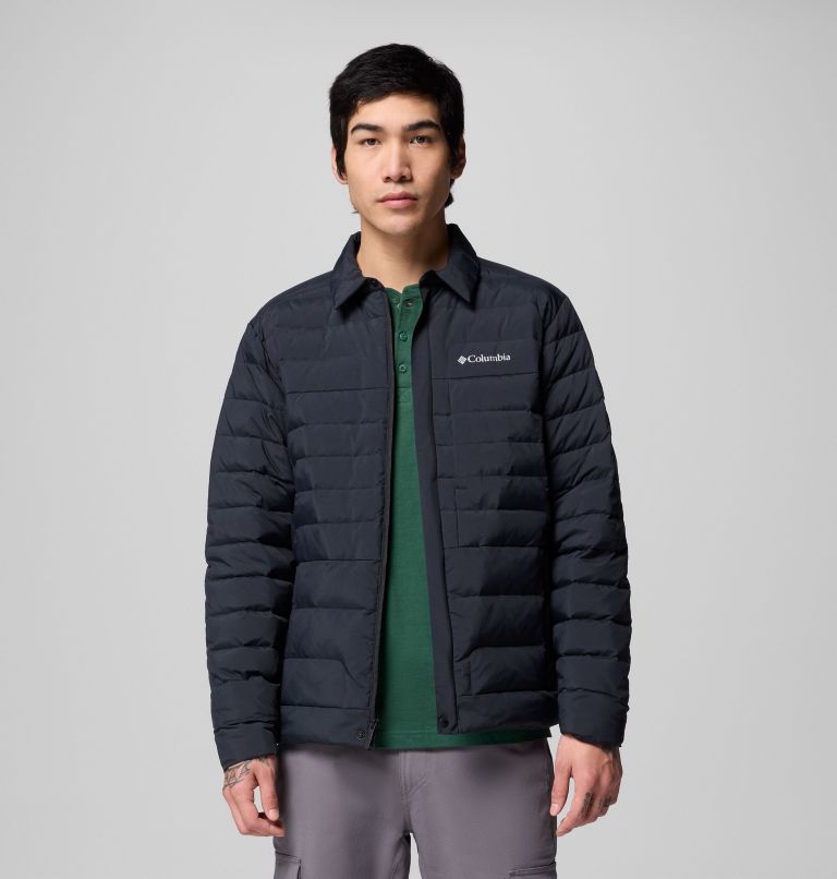 Men's Street Heights Shirt Jacket, Color: Black, image 1