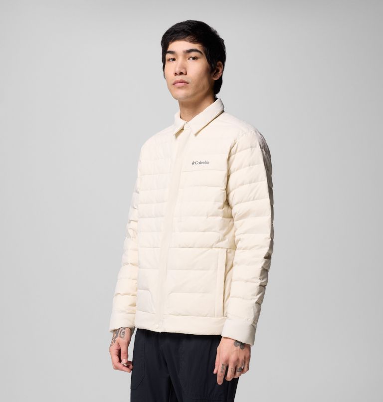 Men's Street Heights Shirt Jacket, Color: Dark Stone, image 4