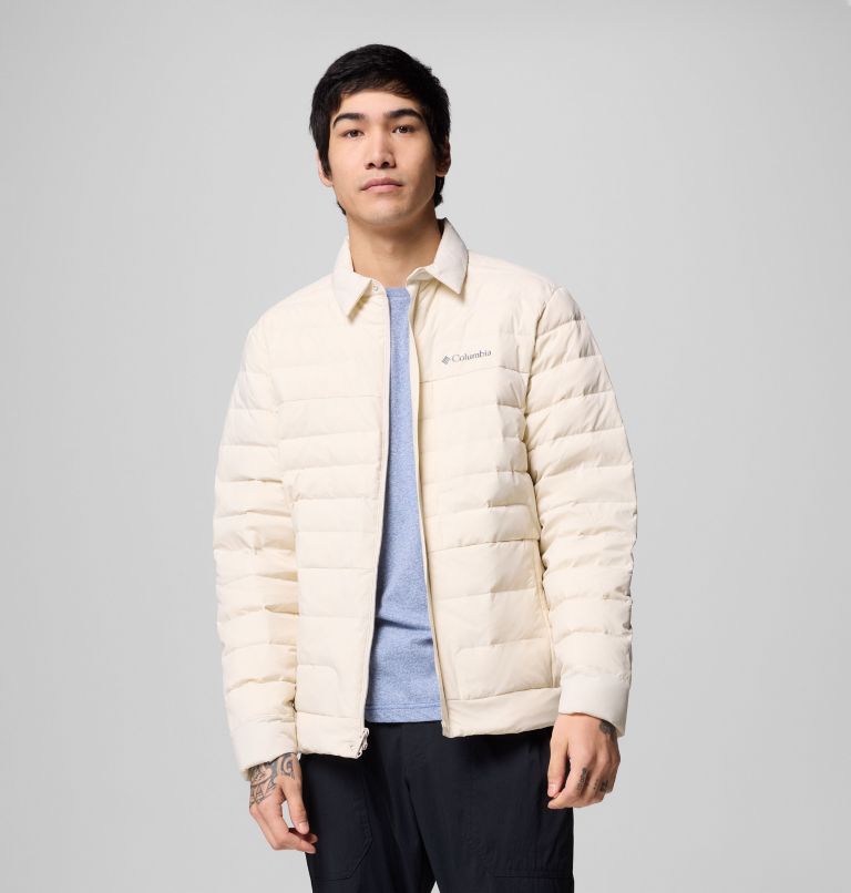 Men's Street Heights Shirt Jacket, Color: Dark Stone, image 5