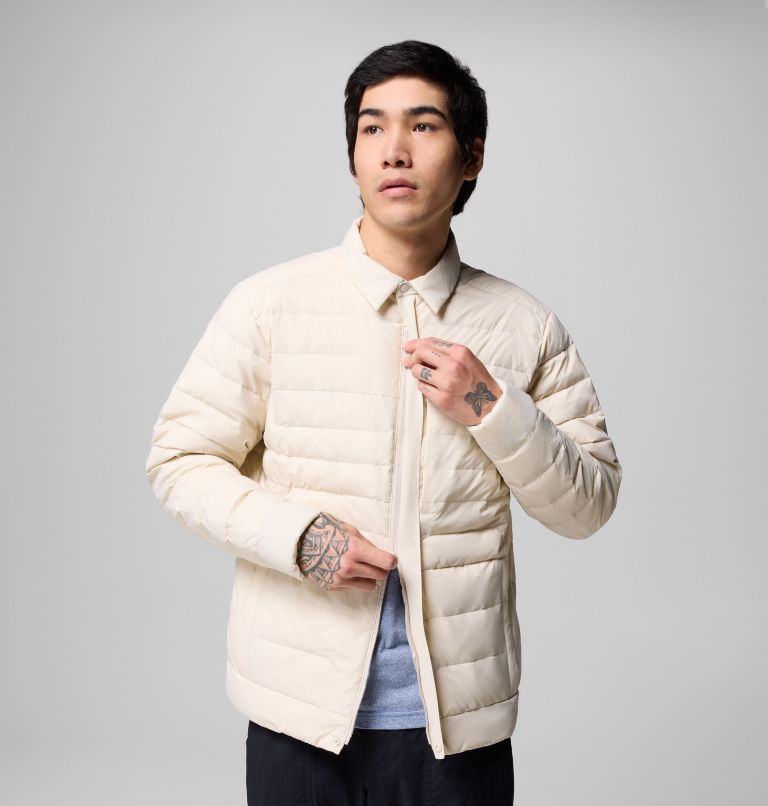 Men's Street Heights Shirt Jacket, Color: Dark Stone, image 9