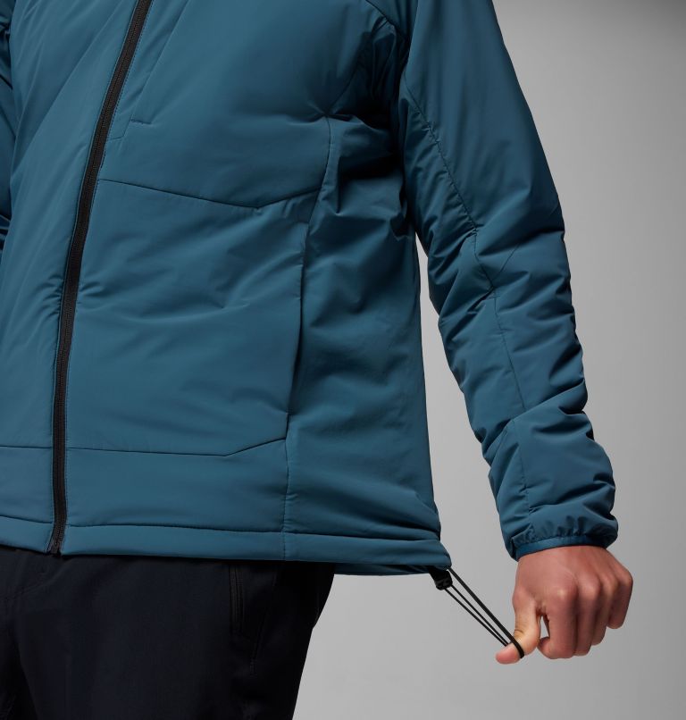 Men's Silver Leaf Lite Hooded Jacket, Color: Everblue, image 10