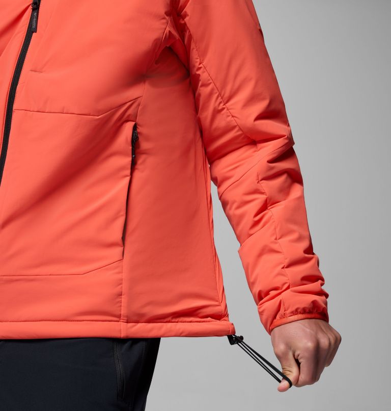 Men's Silver Leaf Lite Hooded Jacket, Color: Zing, image 11