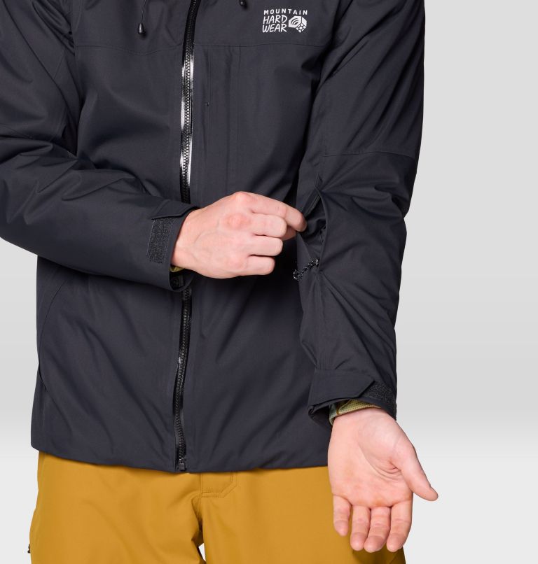 Men's Firefall Trifecta Jacket, Color: Black, image 13