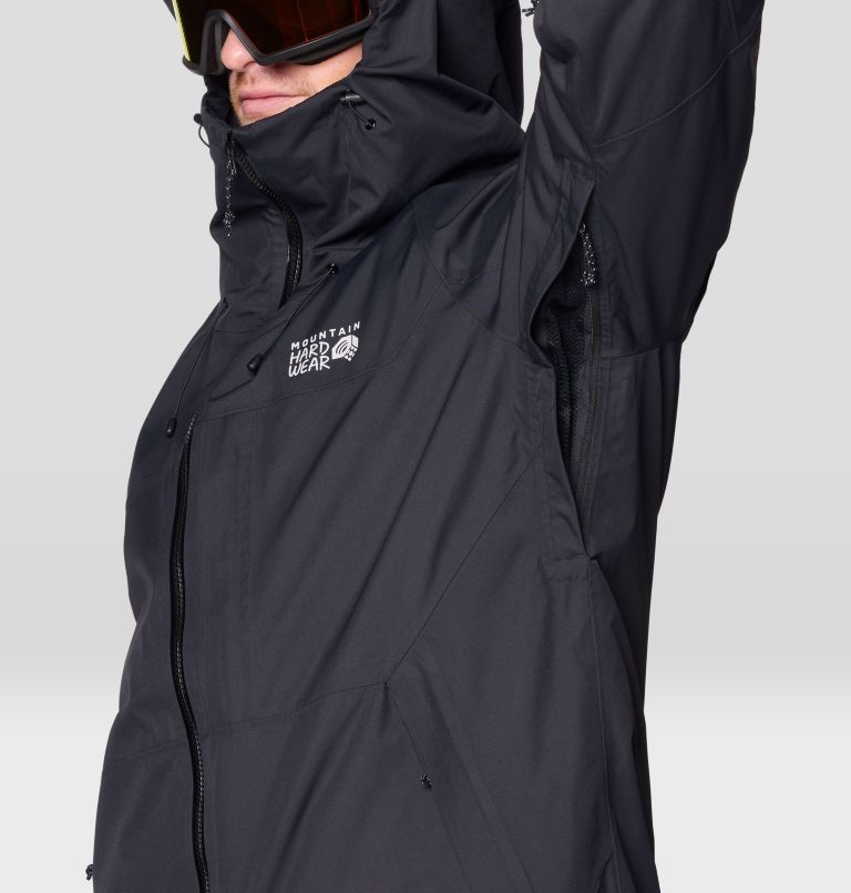Men's Firefall Trifecta Jacket, Color: Black, image 12