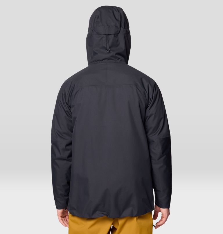 Men's Firefall Trifecta Jacket, Color: Black, image 3