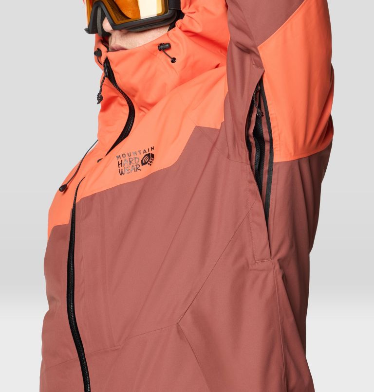 Men's Firefall Trifecta Jacket, Color: Bourbon Brown, Aspect, image 13