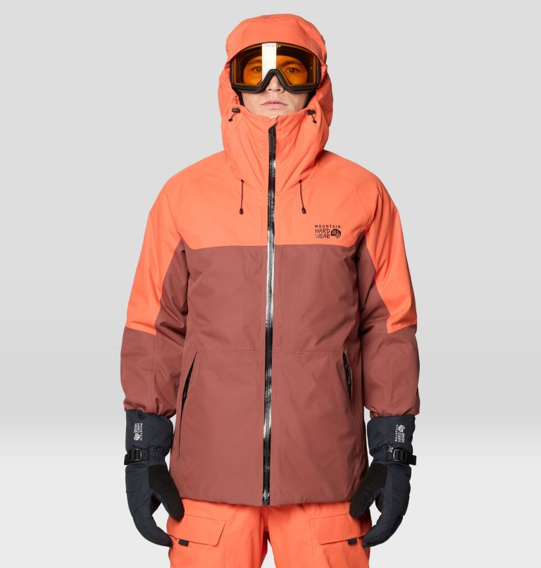 Men's Firefall Trifecta Jacket, Color: Bourbon Brown, Aspect, image 5