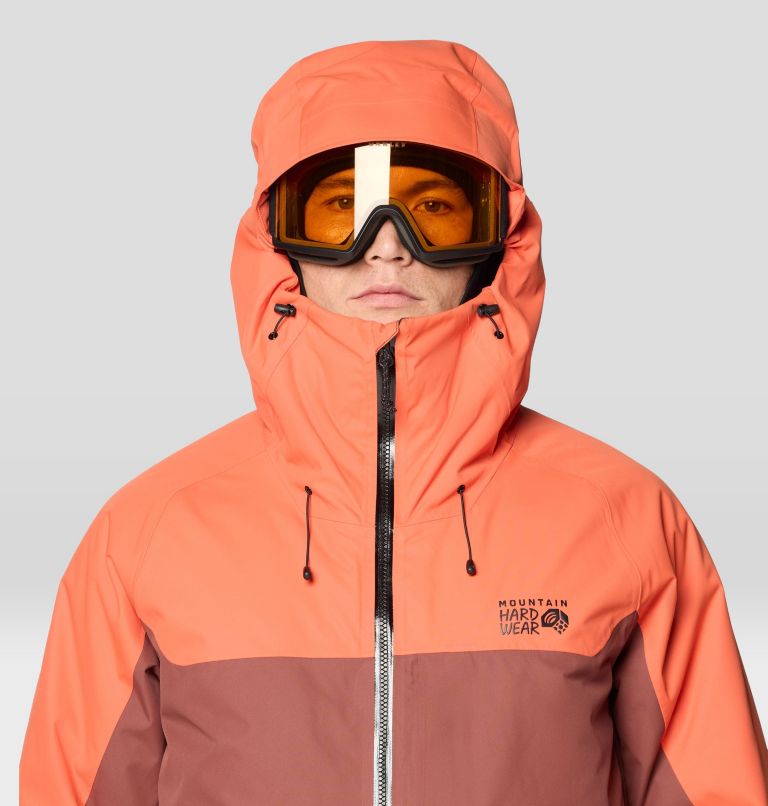 Men's Firefall Trifecta Jacket, Color: Bourbon Brown, Aspect, image 9