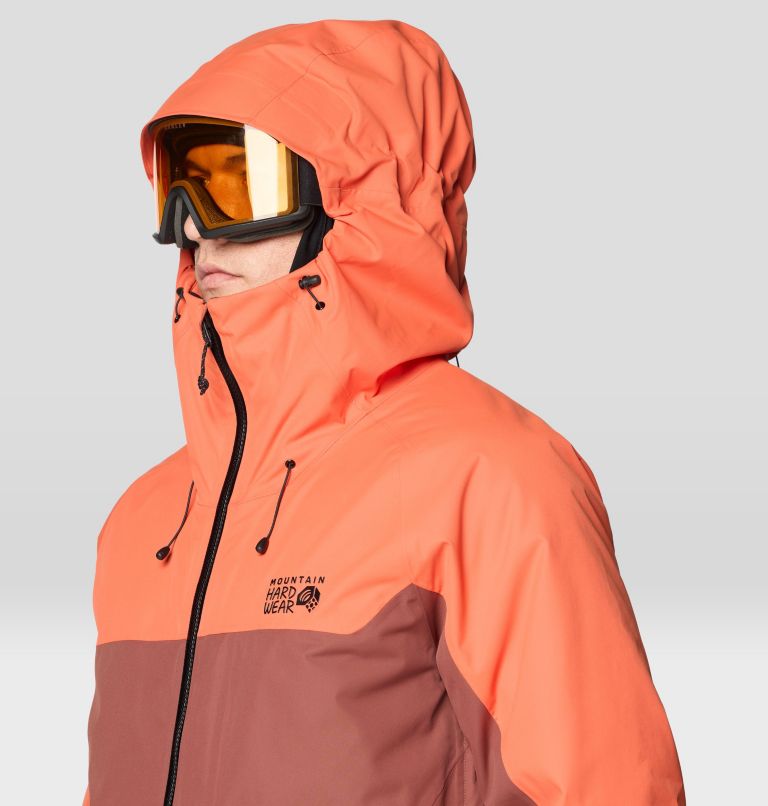 Men's Firefall Trifecta Jacket, Color: Bourbon Brown, Aspect, image 10