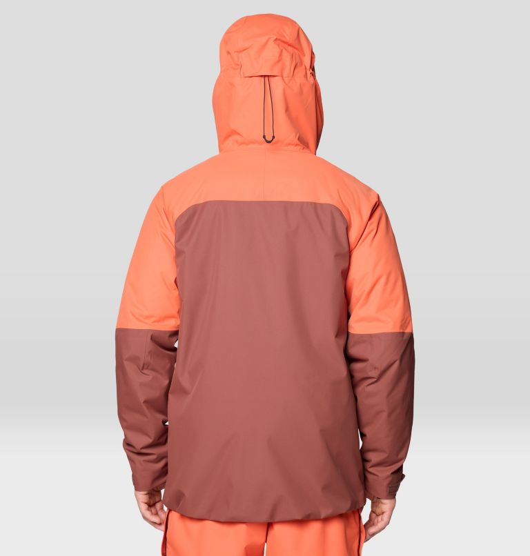 Men's Firefall Trifecta Jacket, Color: Bourbon Brown, Aspect, image 3