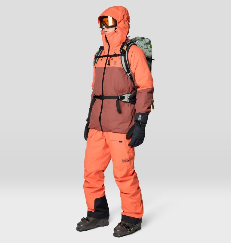 Men's Firefall Trifecta Jacket, Color: Bourbon Brown, Aspect, image 2