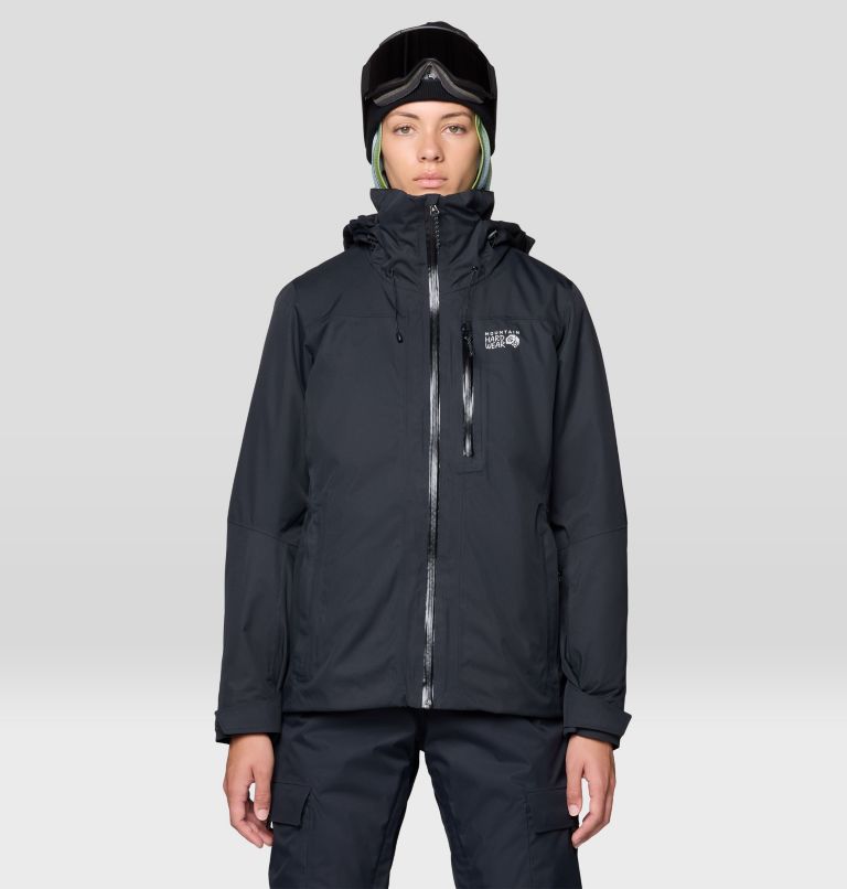 Women's Firefall Trifecta Jacket, Color: Black, image 1
