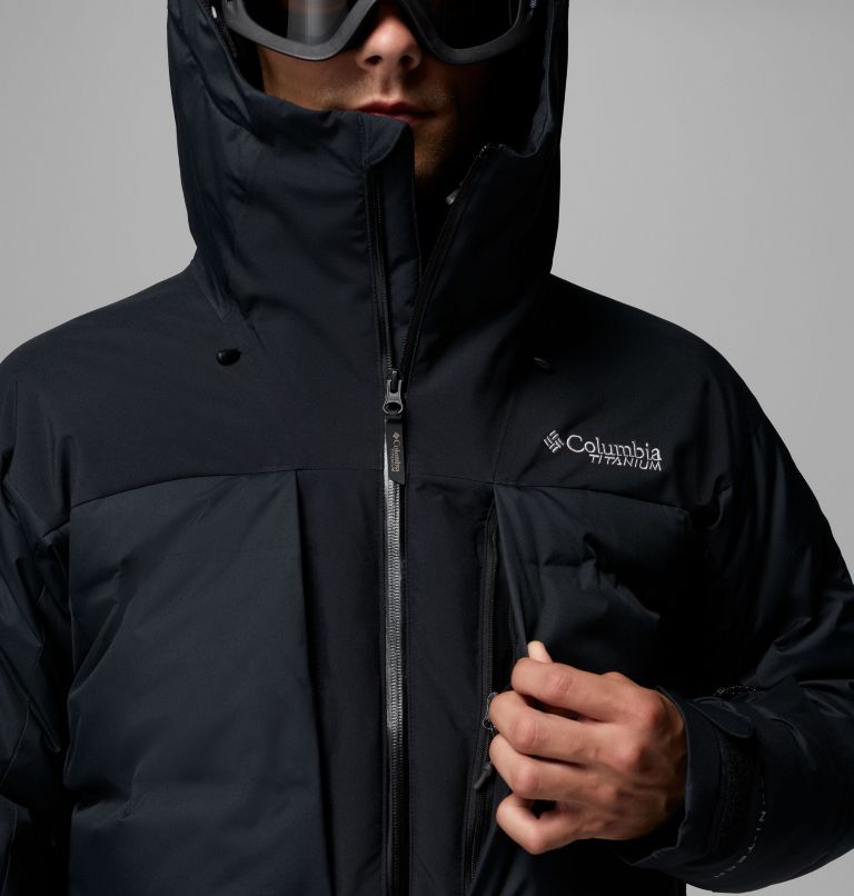 Men's Glacier Ridge Down Jacket, Color: Black, image 14