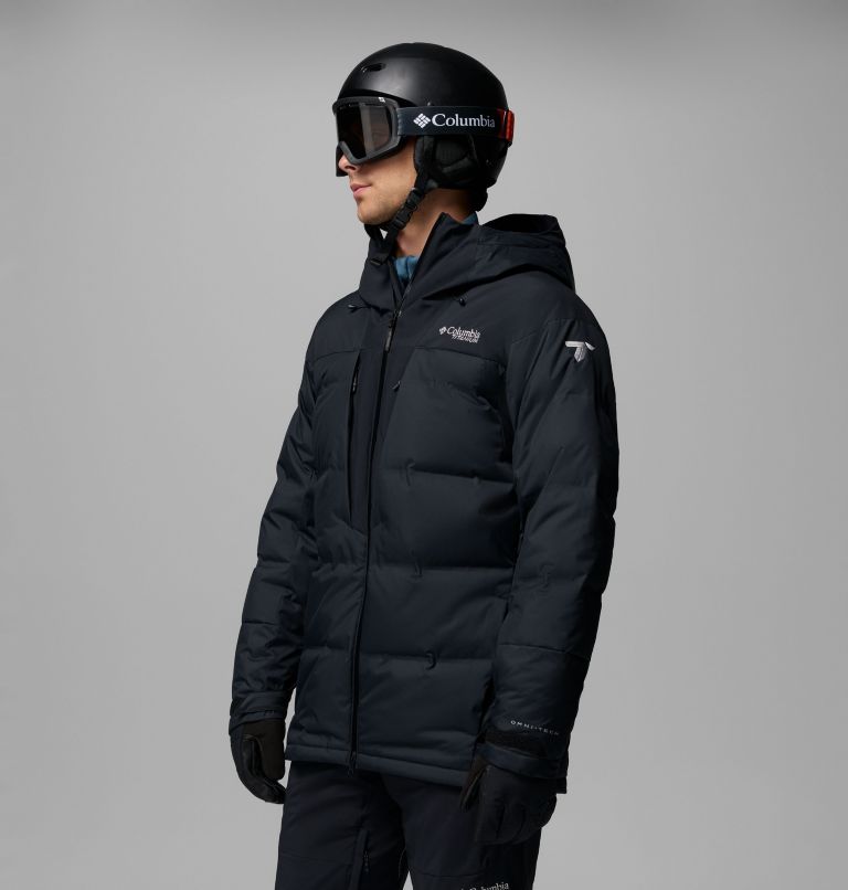 Men's Glacier Ridge Down Jacket, Color: Black, image 4