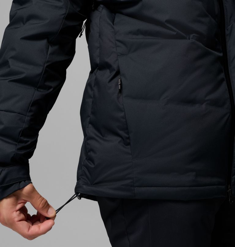 Men's Glacier Ridge Down Jacket, Color: Black, image 11