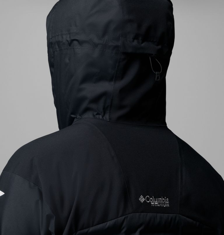 Men's Glacier Ridge Down Jacket, Color: Black, image 12