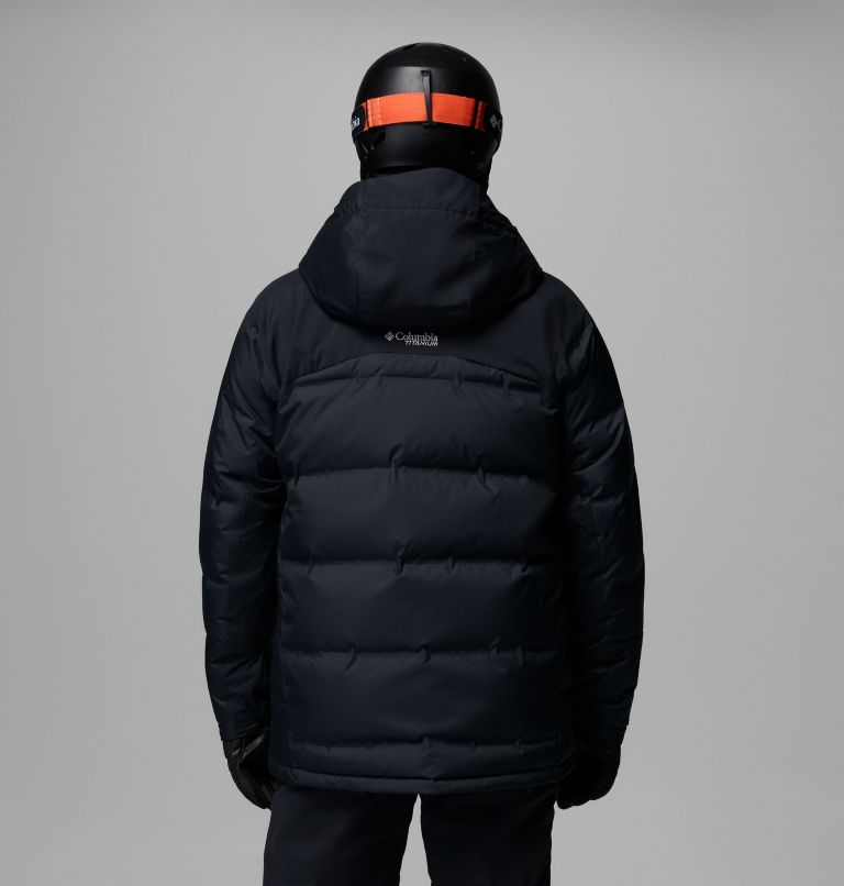 Men's Glacier Ridge Down Jacket, Color: Black, image 3