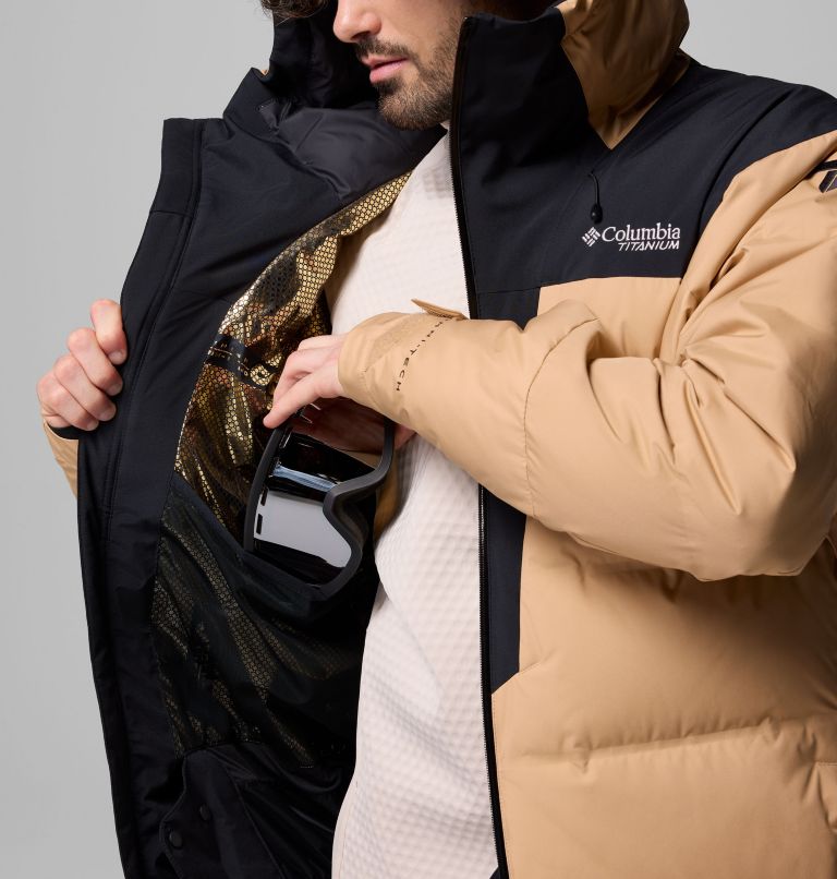 Manteau en duvet Glacier Ridge pour homme, Color: Canoe, Black, image 6