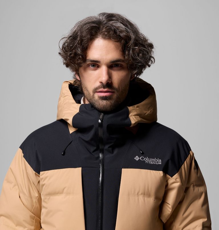 Manteau en duvet Glacier Ridge pour homme, Color: Canoe, Black, image 8