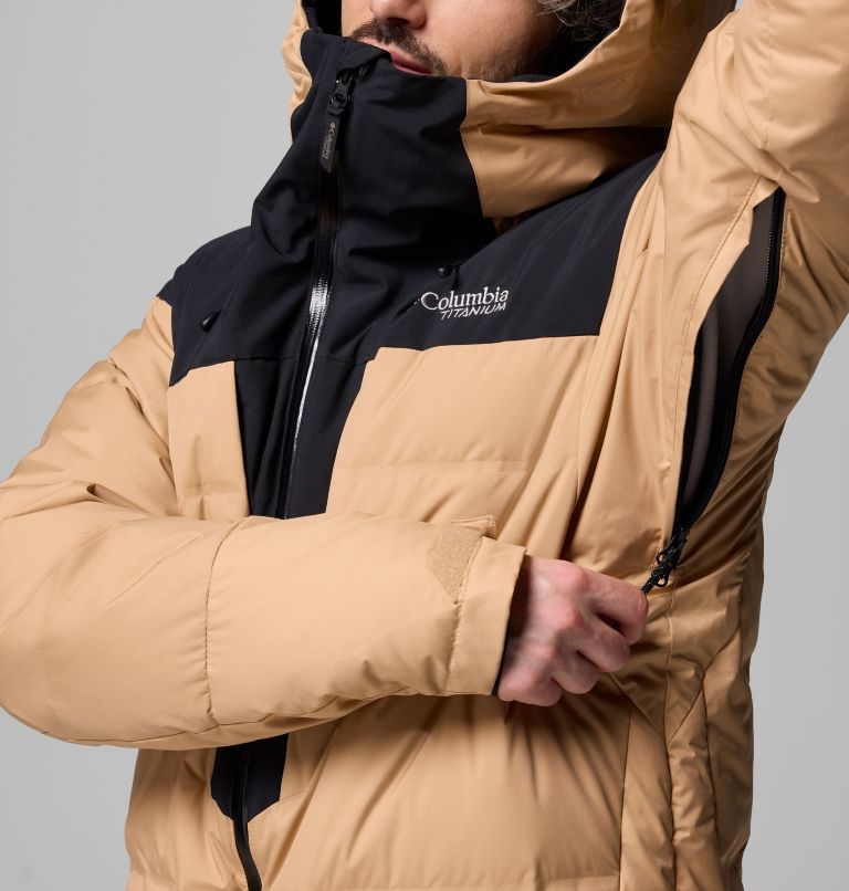 Manteau en duvet Glacier Ridge pour homme, Color: Canoe, Black, image 9