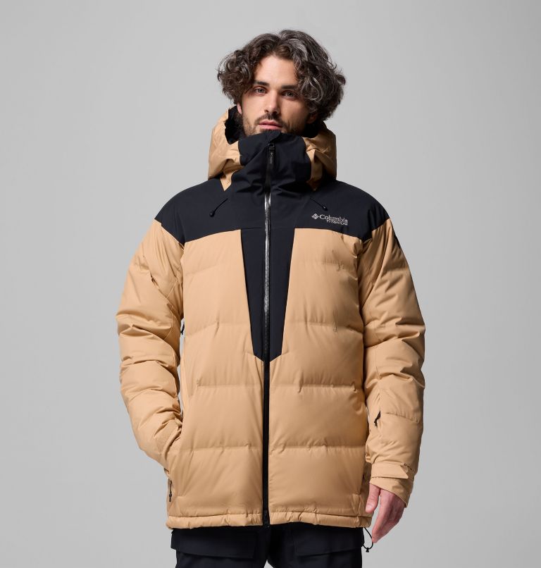 Manteau en duvet Glacier Ridge pour homme, Color: Canoe, Black, image 1