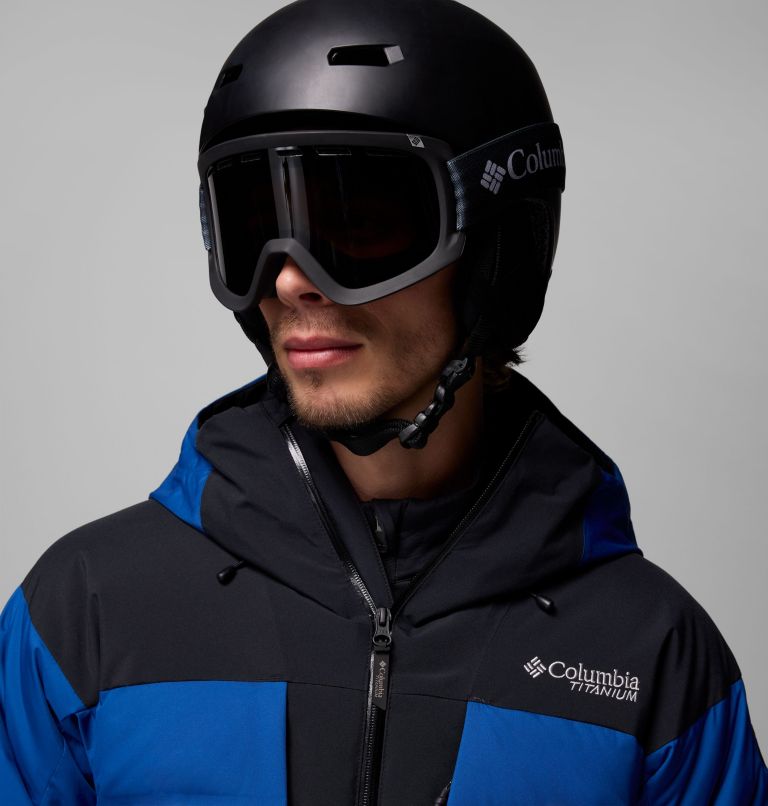Manteau en duvet Glacier Ridge pour homme, Color: Mountain Blue, Black, image 8