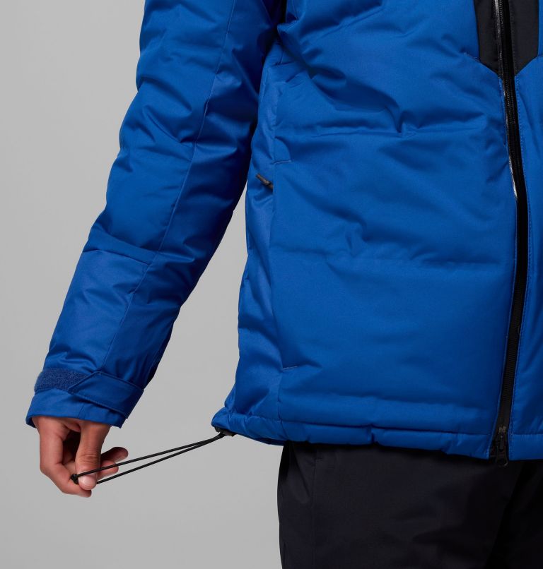 Manteau en duvet Glacier Ridge pour homme, Color: Mountain Blue, Black, image 11