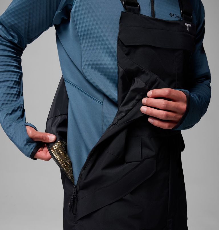 Men's Winter District Bib, Color: Black, image 6
