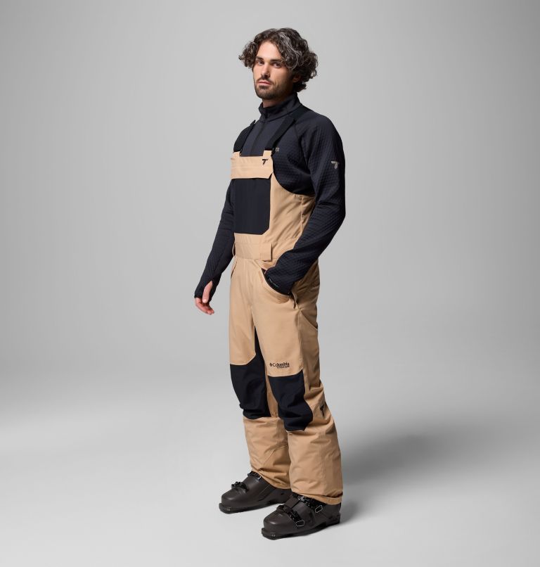 Men's Winter District Bib, Color: Canoe, Black, image 4