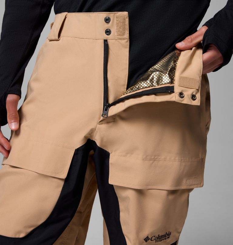 Men's Winter District Pants, Color: Canoe, Black, image 7