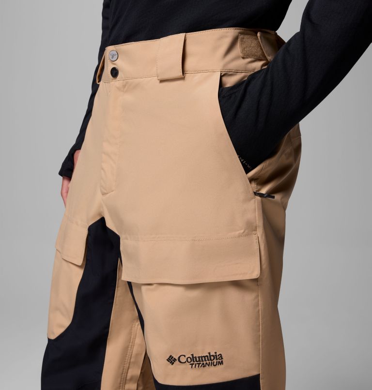 Men's Winter District Pants, Color: Canoe, Black, image 8