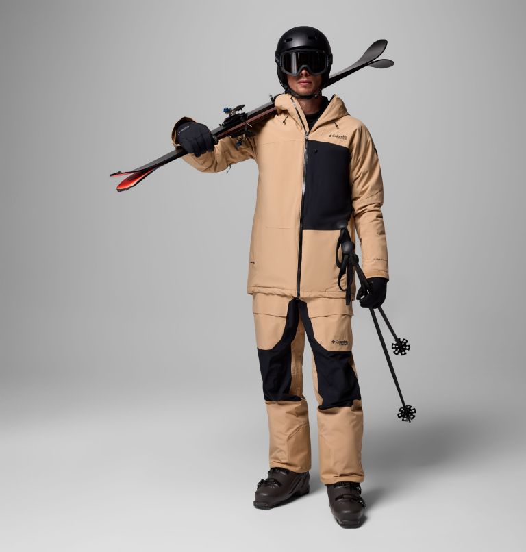 Men's Winter District Pants, Color: Canoe, Black, image 2