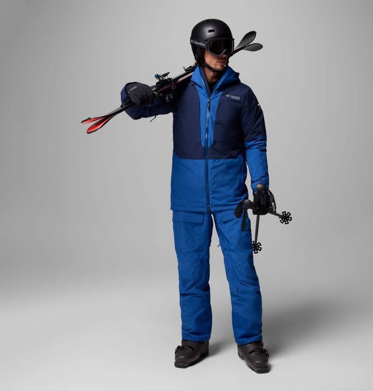 Men's Winter District Pants, Color: Mountain Blue, image 2