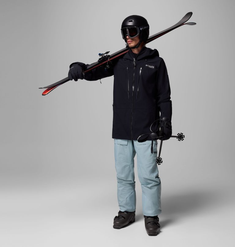 Men's Winter District Pants, Color: Crushed Blue, image 2